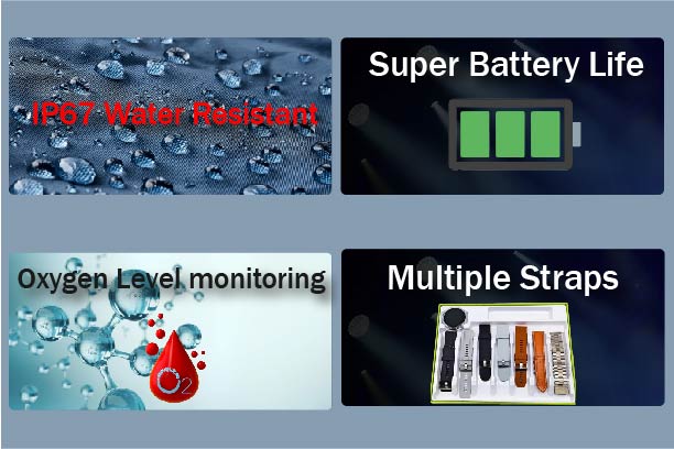 Buy D9 Watch 4 with 7+1 straps smart watch at Best Price in pakistan - Qureshi Products